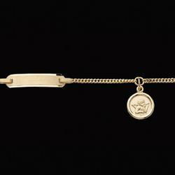 14K Yellow Gold Angel Braceletyellow 