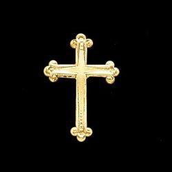 14K Yellow Gold Cross Lapel Pinyellow 