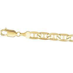 14K Yellow Gold Anchor Chain Bracelet - 8.5 inchesyellow 