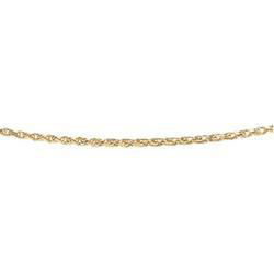 14K Yellow Gold Solid Wheat Chain - 7 inchesyellow 