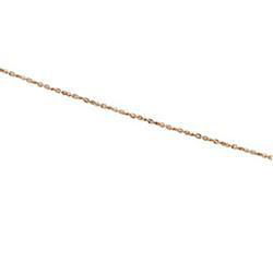 14K Rose Gold Flat Link Bracelet - 7.50 inchesrose 