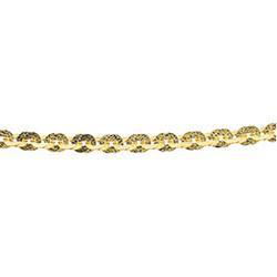 14K Yellow Gold Paillettes Chain - 7 inchesyellow 