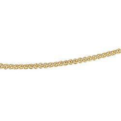 14K Yellow Gold Solid Wheat Chain - 7 inchesyellow 