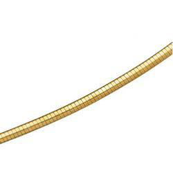 14K Yellow Gold Omega Chain - 7 inchesyellow 