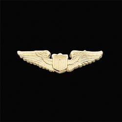 14K Yellow Gold Us Army Aviator Lapel Pinyellow 