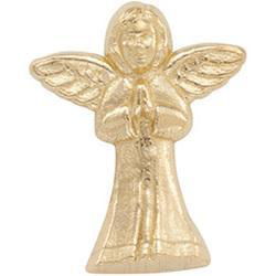 14K Yellow Gold Praying Angel Lapel Pinyellow 