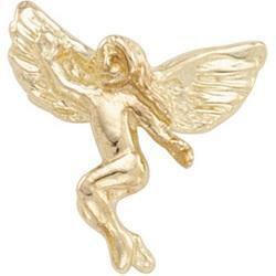 14K Yellow Gold Dancing Angel Lapel Pinyellow 