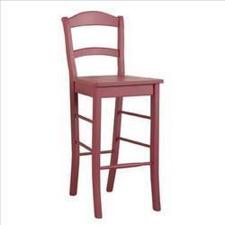 30" Venetian Barstool - Antique Redvenetian 