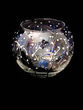 Jewish Celebration Design - Hand Painted - 19 oz. Bubble Ball with candle