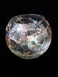 Many Thanks Design - Hand Painted - 19 oz. Bubble Ball with candle