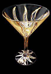 Enchantment Design - Hand Painted - Grande Martini - 10 oz.enchantment 