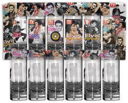 ELVIS "TV GUIDE" 6PC SHOOTER SET - CASE OF 6elvis 