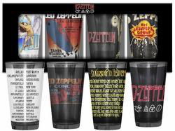 Led Zeppelin 4PC PUB GLASS SET - CASE OF 6led 