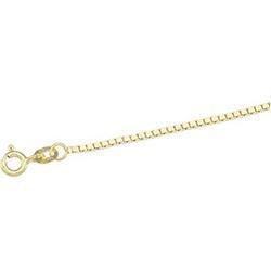 14K Yellow Gold Box Chain - 16 inchesyellow 