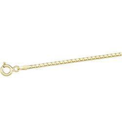 14K Yellow Gold Box Chain - 16 inchesyellow 