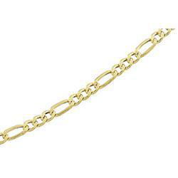 14K Yellow Gold Figaro Chain - 16 inchesyellow 