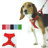 Soft Mesh Dog Harness - Green