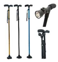 EZ Foldable Cane W/Light