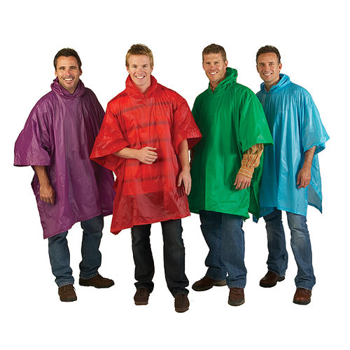 Resort Colors Vinyl Poncho