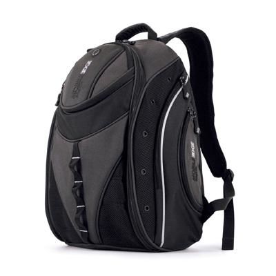 16"" Express Backpack Bk/Slv