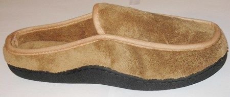 Men's Slippers with Soft Terry Insert Case Pack 24