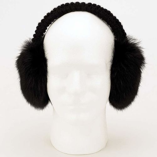 Arielle&trade; Genuine Rabbit Fur Earmuffs