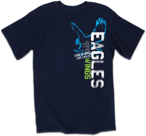 Adult Eagles Wings - Christian Tee