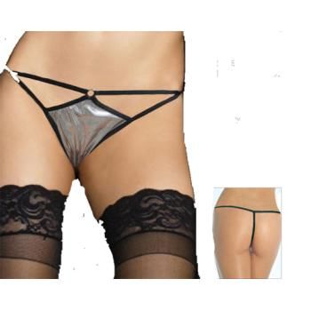 Ladies T-Back G-String Thong with Ring Case Pack 216