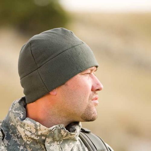 E.C.W. Watchcap, Fleece, Low Profile, OD Green