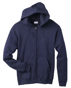 9 oz. Premium Cotton No-Shrink 80/20 Full-Zip Hood