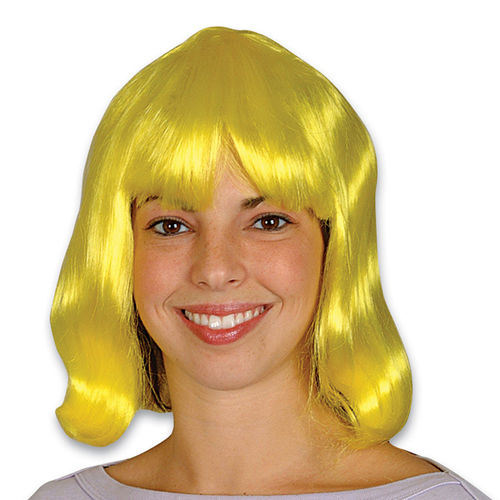 Neon Yellow Wig