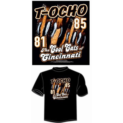 T-Ocho 81/85-The Cool Cats of Cincinnati"" T-Shirt Case Pack 24