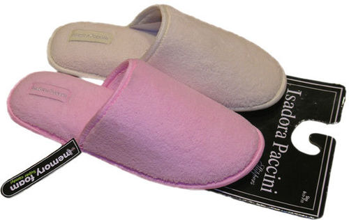 Women's Memory Foam Slippers Case Pack 36