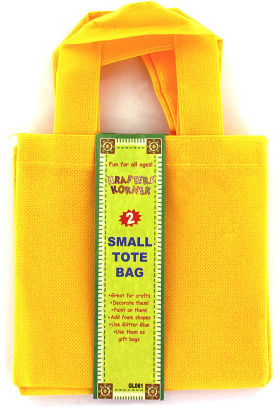 2-Pack 5.75""x5.75"" Nylon Tote Bags Case Pack 24