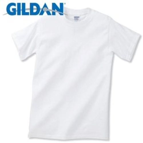 Gildan(or comparable brand) 5000 Adult Unisex White T-shirt-Size 2X Case Pack 72