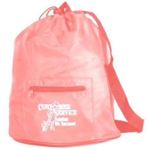 Small Sling Drawstring Backpack - Red Case Pack 100