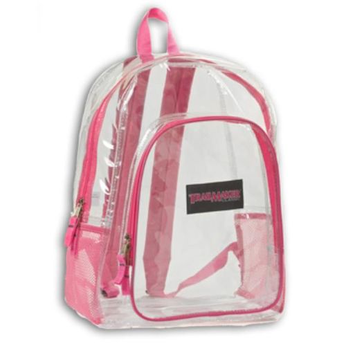 Trailmaker 17 Inch Clear Backpack - Girls Case Pack 24