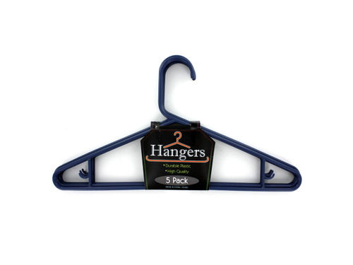 Plastic hanger set