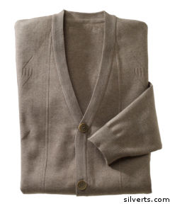 Regular Handsome Men's Cardigan Sweater With Pockets