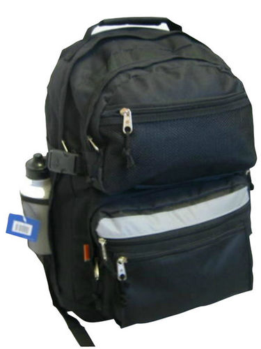 Polyester Backpack 19""x13""x8"" Black Case Pack 12