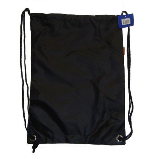 Large Drawstring backpack, 18""x13"", Black Case Pack 100