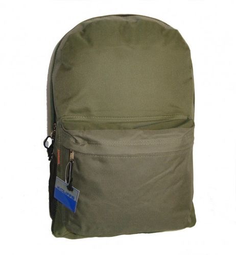 Classic Backpack 18""x13""x6"" Olive. Case Pack 30