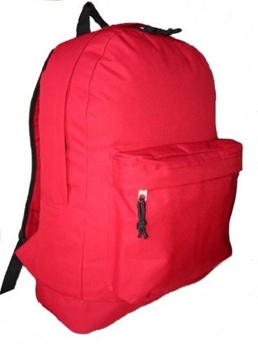 Classic Backpack 18""x13""x6"", Red. Case Pack 30