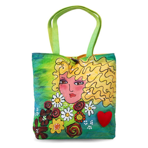 BrightFaces Blond Large Tote Bag