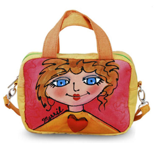 BrightFaces Blue Eyes Small Shoulder Tote Bag