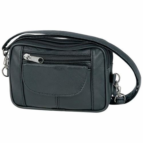 Embassy&trade; Solid Genuine Lambskin Leather Purse