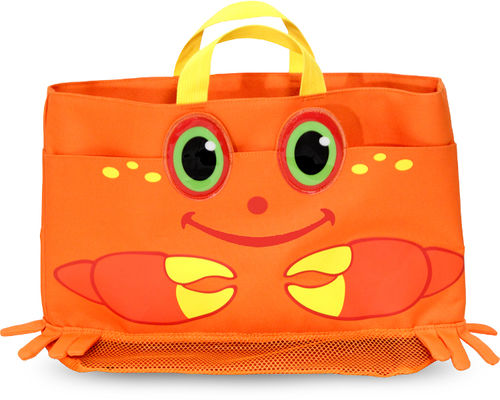 Clicker Crab Beach Tote Bag