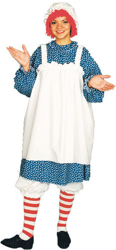 Raggedy Ann Women's Costume- 10-14