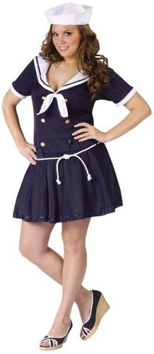 Anchors Away Women's Plus Size Costume