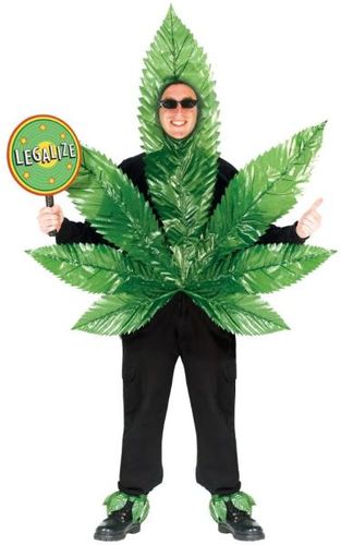 Ganja Mon Men's Costume- One Size